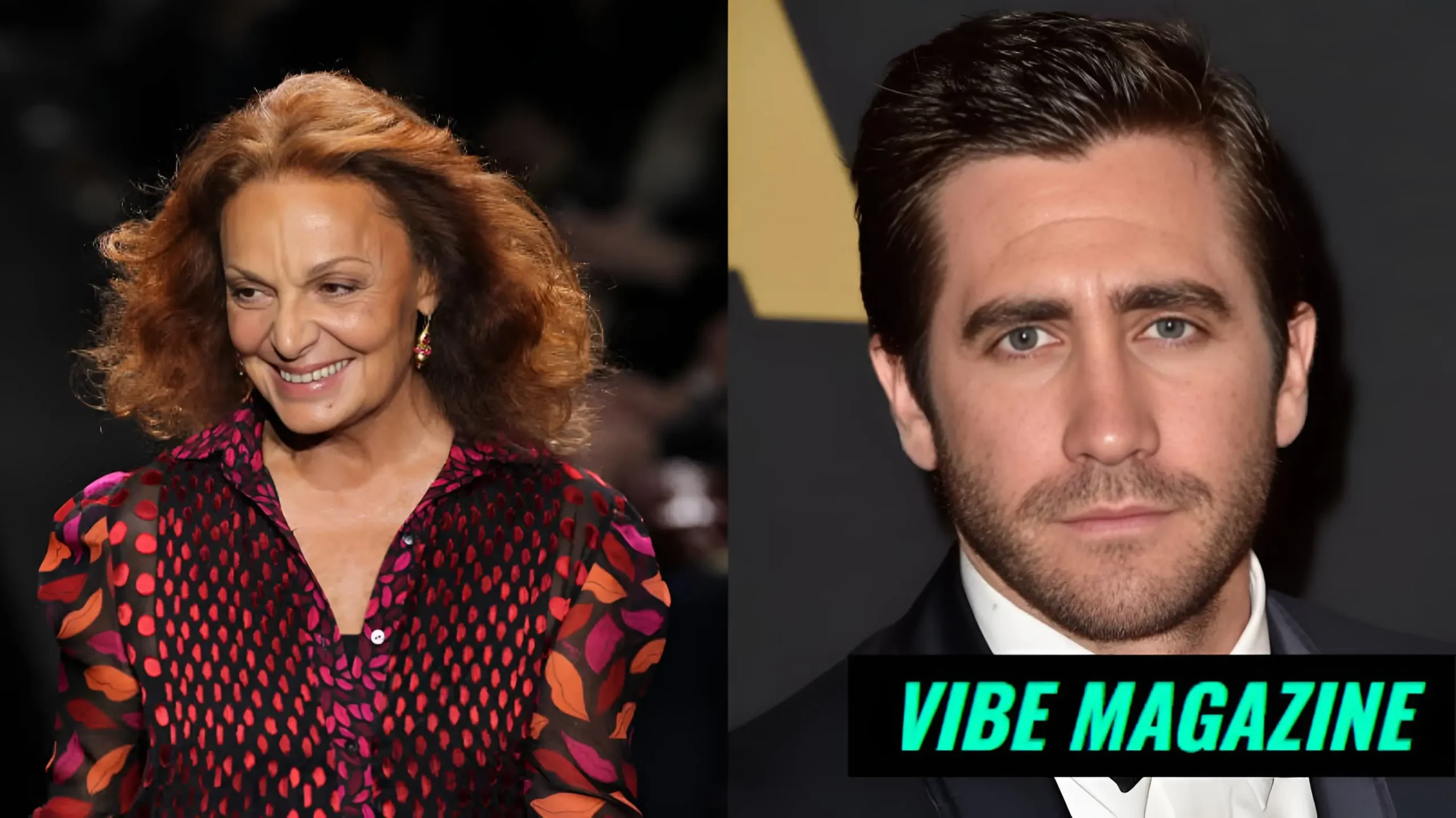 Diane von Furstenberg and Jake Gyllenhaal